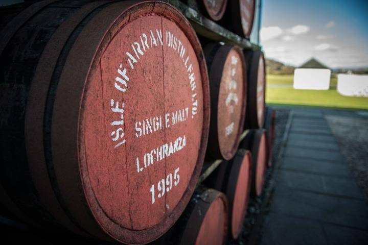 Lochranza Distillery Casks