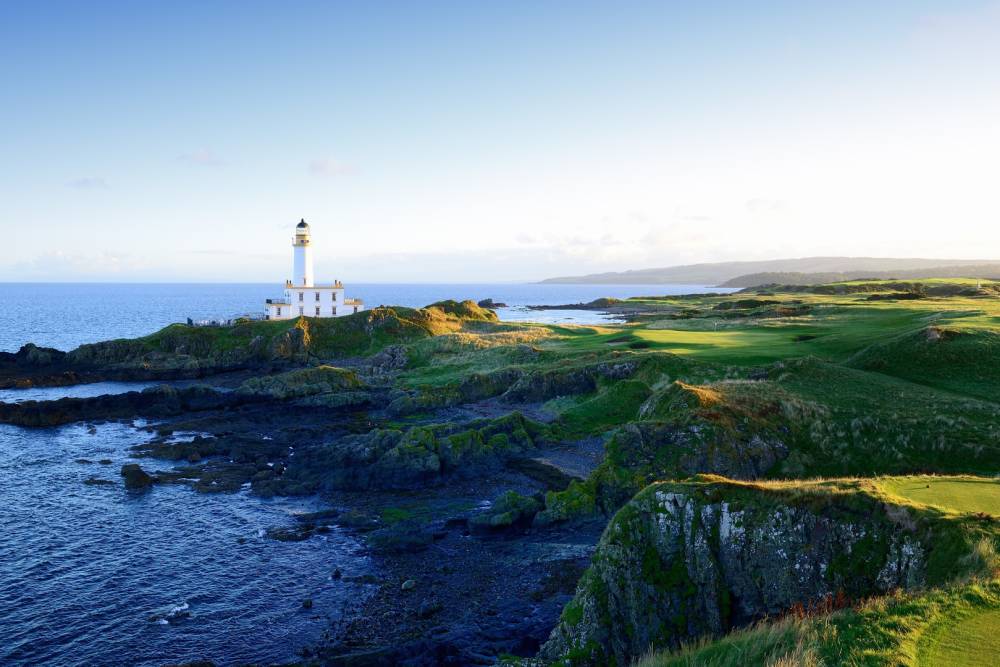 Ailsa Course and Turnberry Lighthouse 