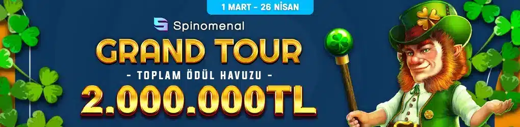 Coinbar Spinomenal Grand Tour Turnuvası