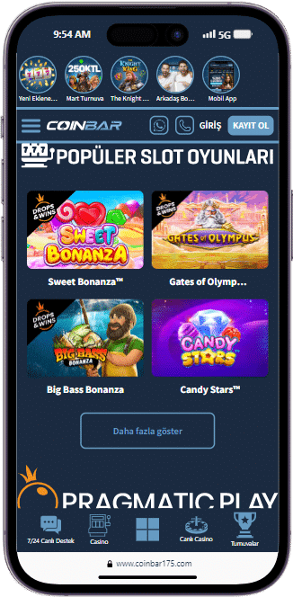 Coinbar Mobil Casino