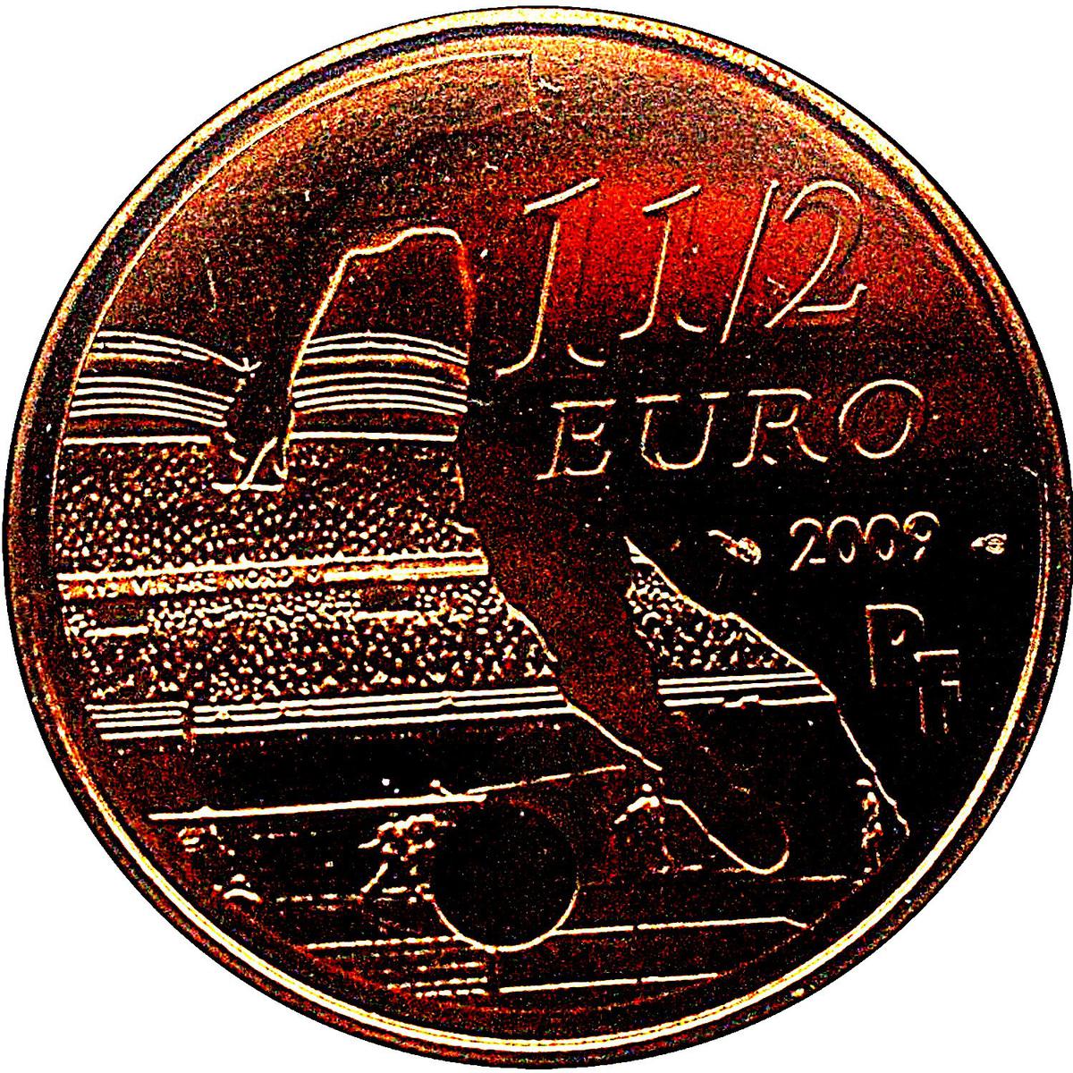 Coin 1½ Euro (Olympique Lyonnais) França undefined