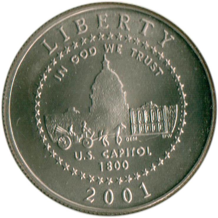 Coin [object Object] Estados Unidos obverse