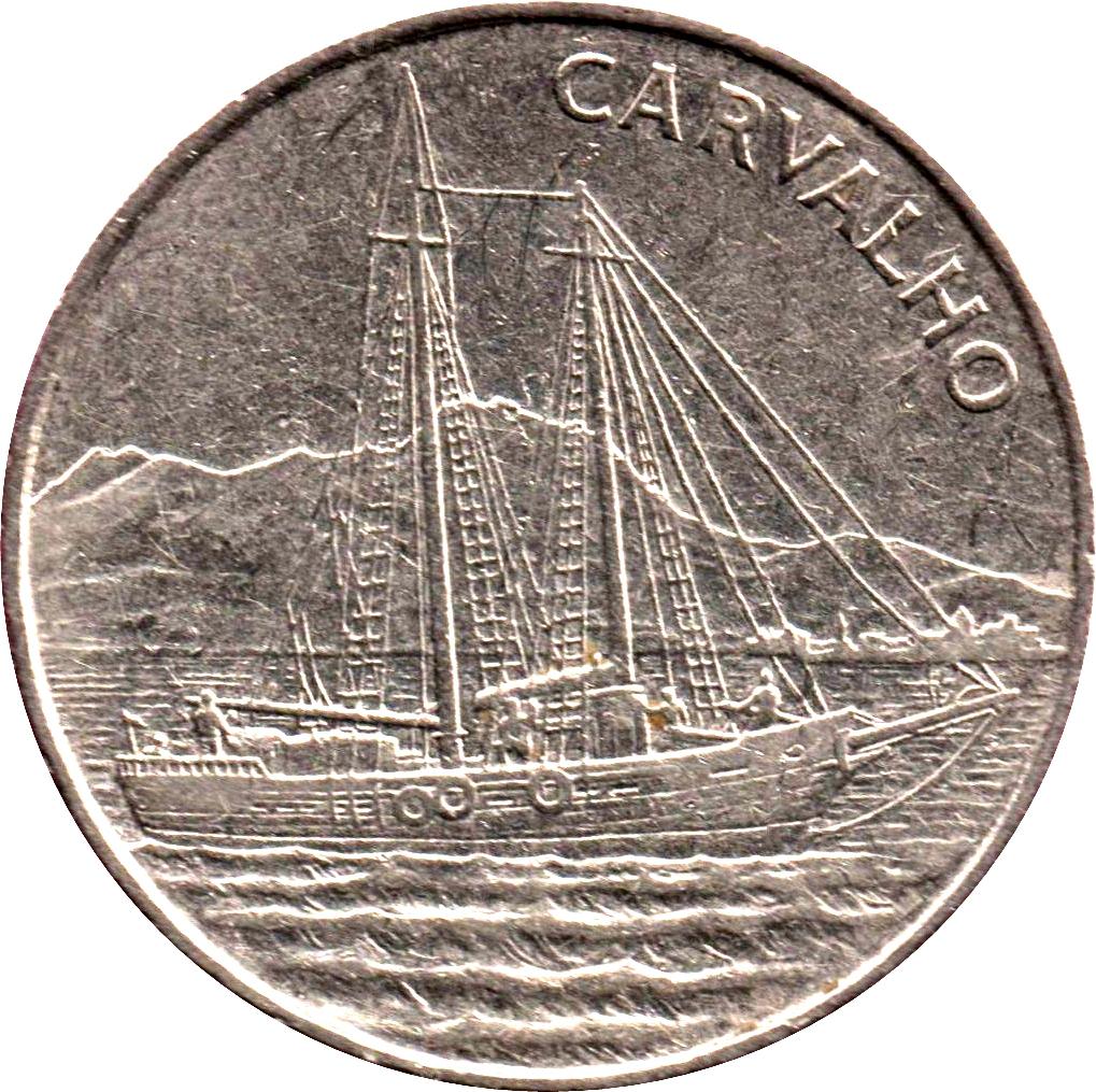 Coin 10 Escudos (Sailship "Carvalho") Cabo Verde undefined