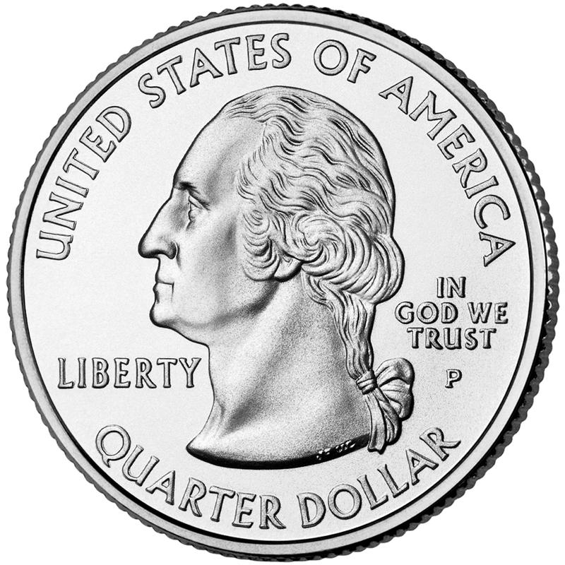 Coin [object Object] Estados Unidos obverse