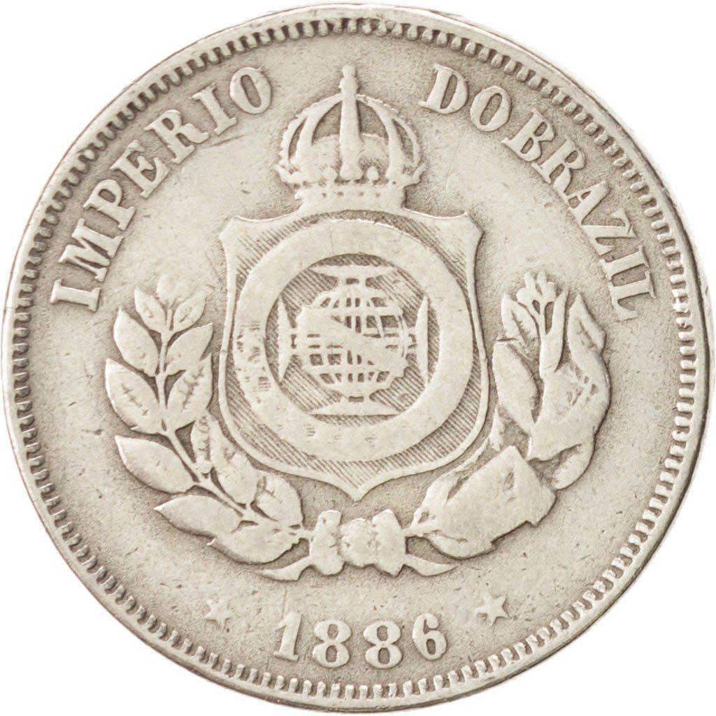 Coin 50 Réis - Pedro II Brasil undefined