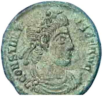 Coin Nummus - Constantius II (VICTORIAE DD AVGG Q NN;Siscia) Ancient Rome undefined