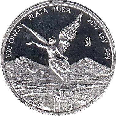 Coin 1/20 Onza "Libertad" (Silver Bullion Coinage) México undefined