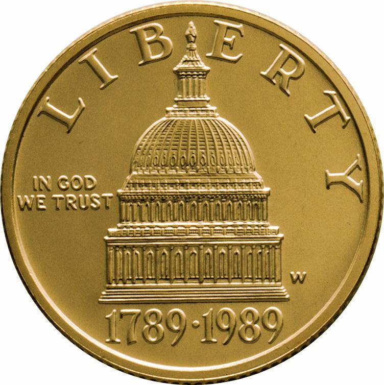 Coin [object Object] Estados Unidos obverse