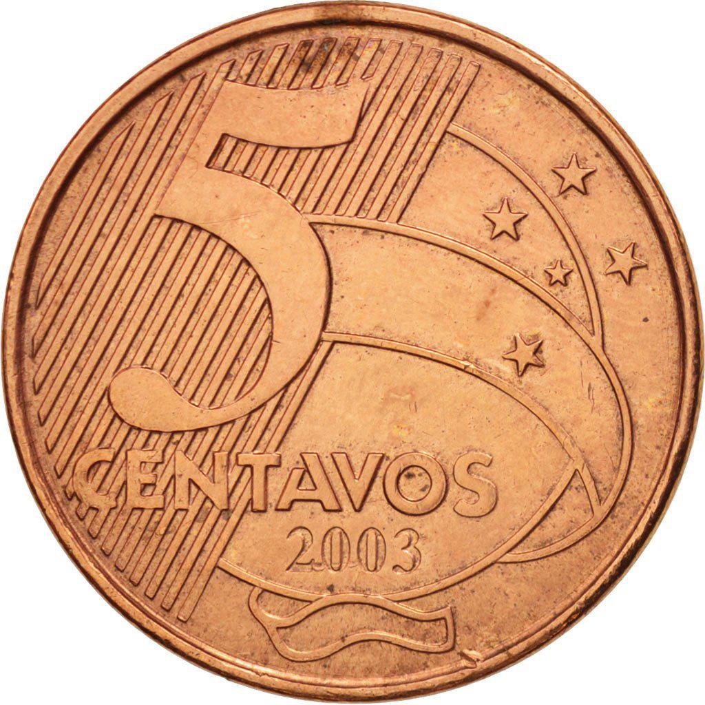 Coin 5 Centavos (Tiradentes) Brasil undefined