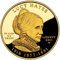 Coin 10 Dollars (Lucy Hayes ; Bullion Coinage) Estados Unidos undefined