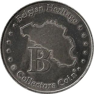 Coin Belgian Heritage Collectors Coin - Brussels (Panorama Belgium; the Lion of Waterloo) Bélgica undefined