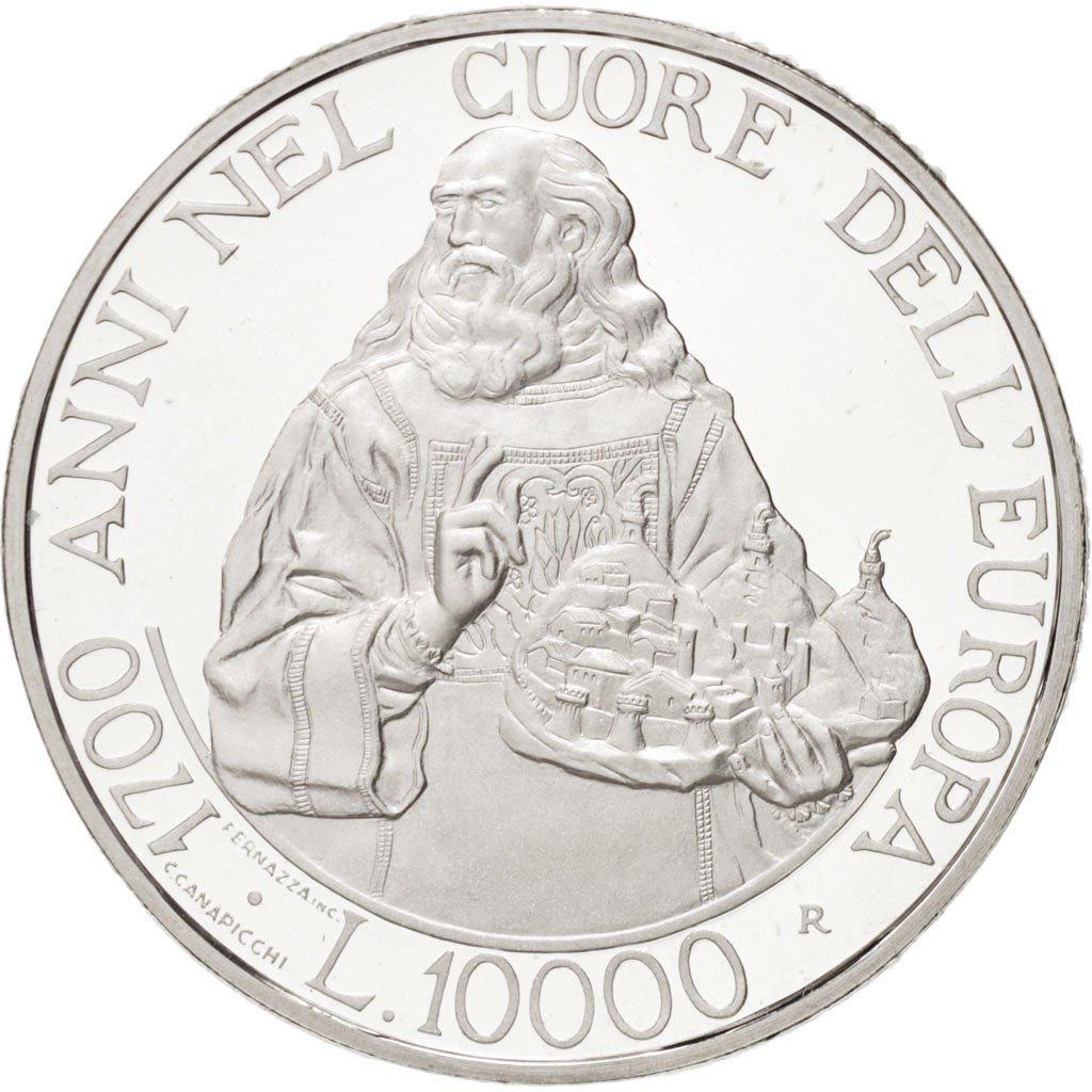 Coin 10 000 Lire (Foundation) San Marino undefined