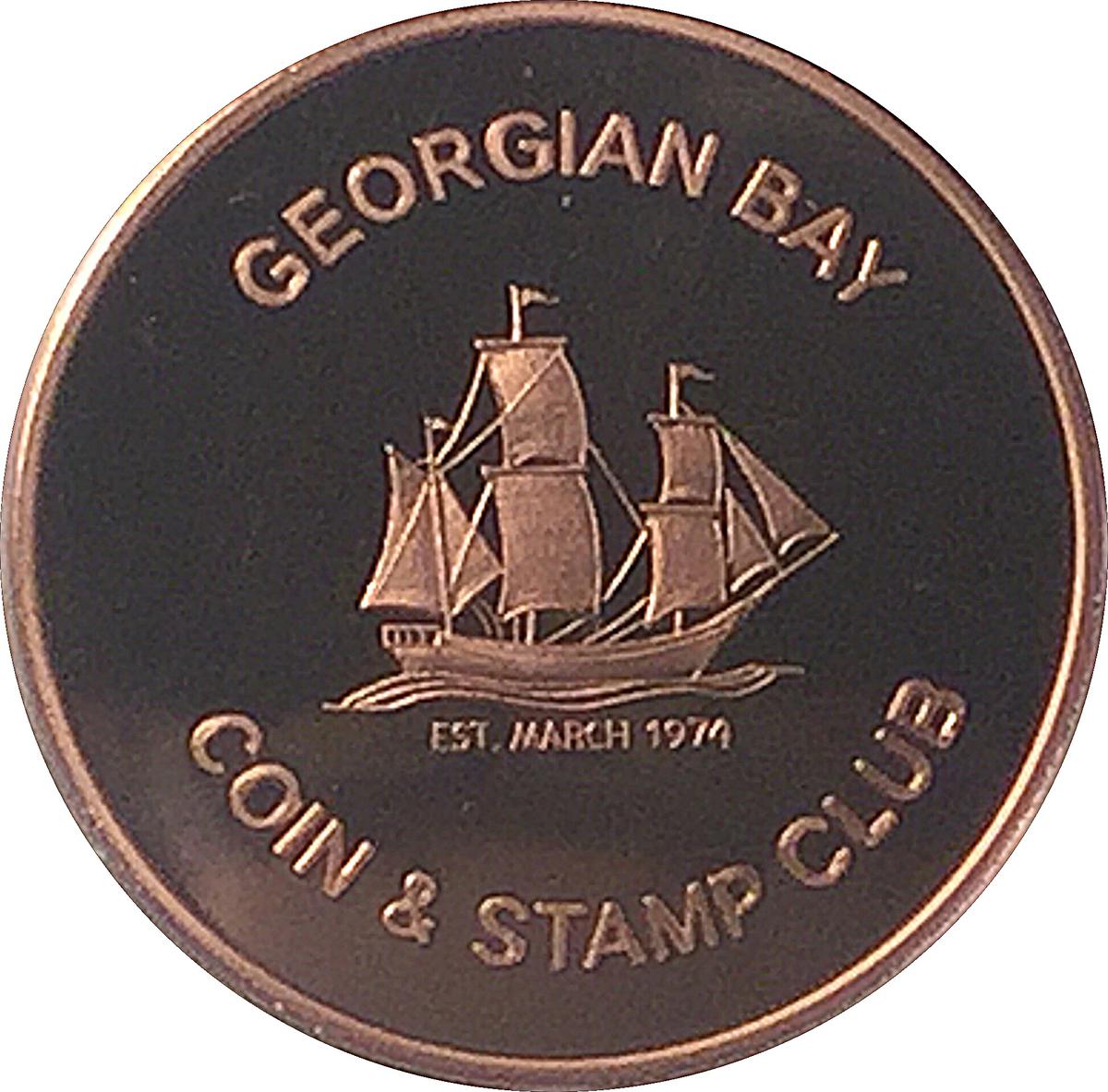 Coin Token - Georgian Bay Coin & Stamp Club (Copper) Canadá undefined