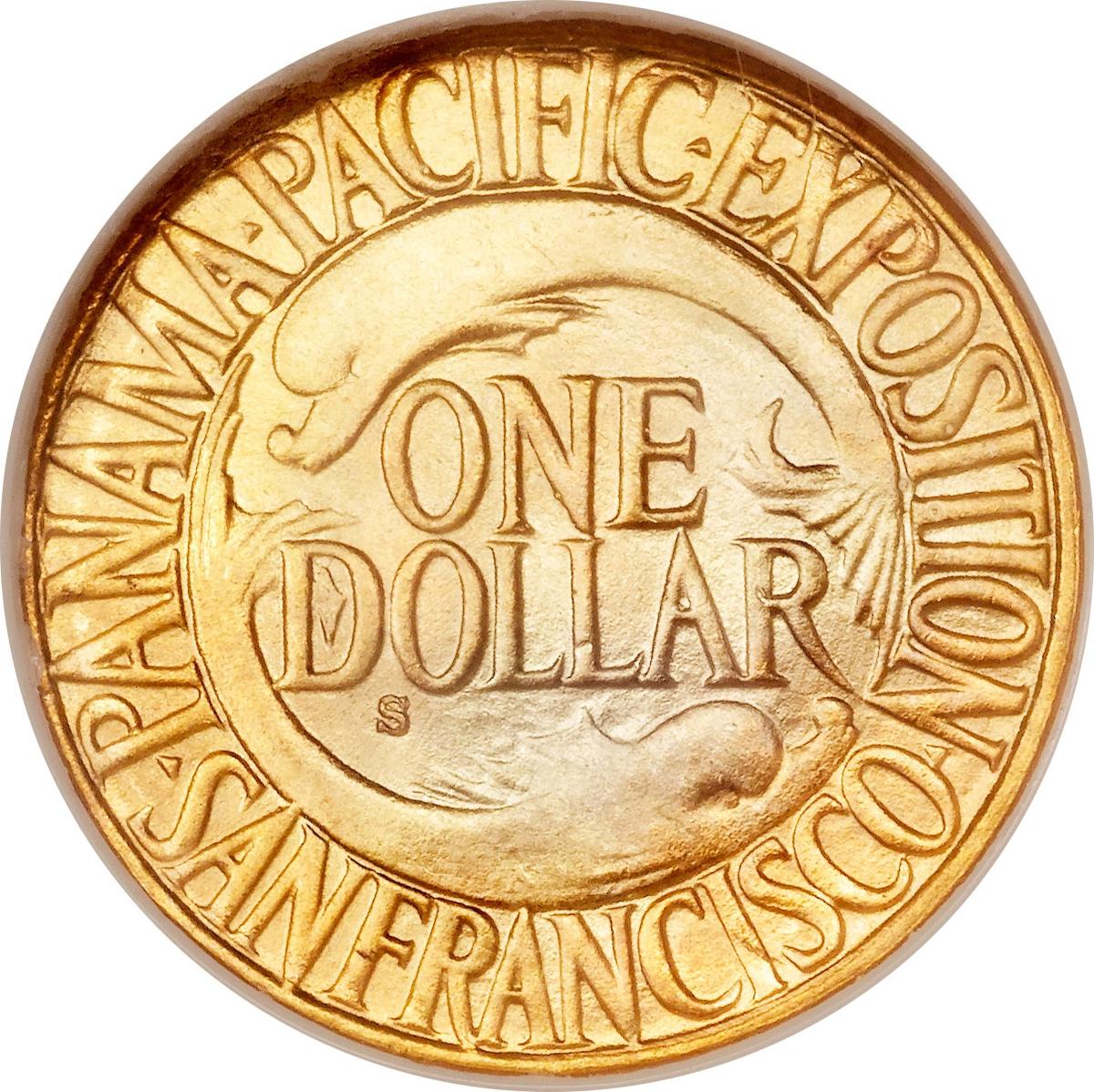 Coin 1 Dollar (Panama–Pacific Exposition) Estados Unidos undefined