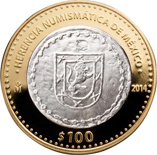 Coin 100 Pesos (Oaxaca royalist coin 1812) México undefined