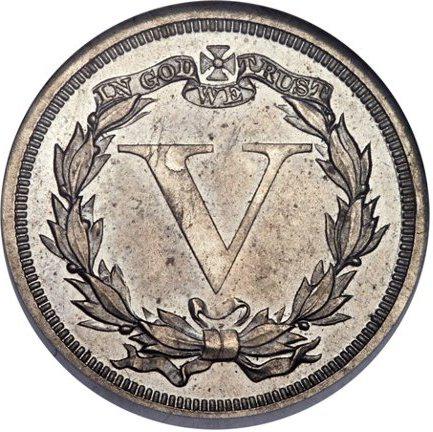 Coin 5 Cents "1869 Nickel" (Pattern) Estados Unidos undefined