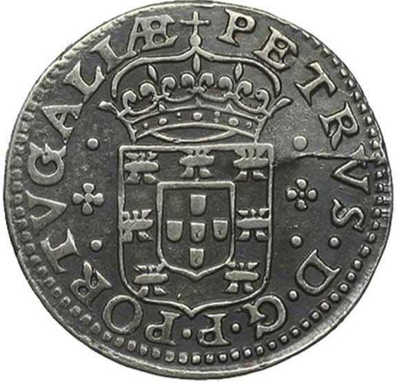 Coin Tostão - Pedro Prince Regent Portugal undefined