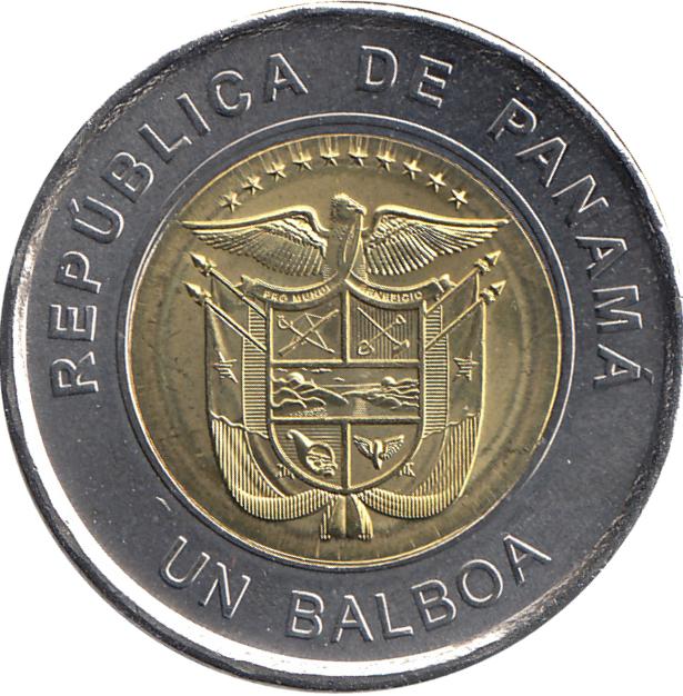 Coin 1 Balboa (Saint Francis of Assisi Church) Panamá undefined