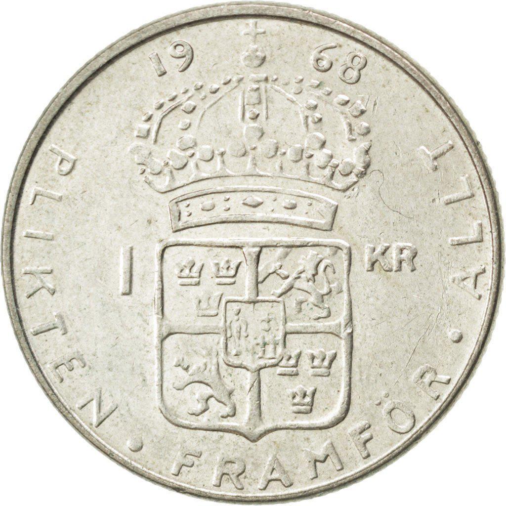 Coin 1 Krona - Gustaf VI Adolf Suécia undefined