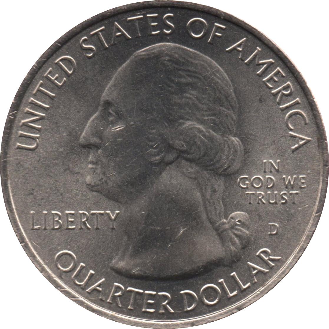 Coin ¼ Dollar "Washington Quarter" (Great Basin National Park, Nevada) Estados Unidos undefined