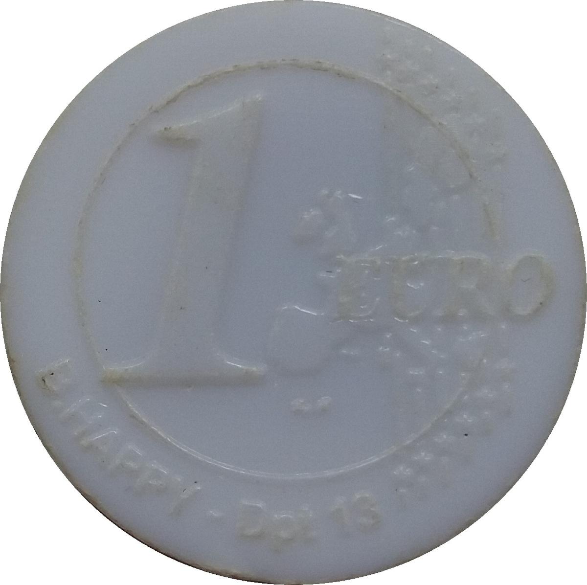 Coin Shopping Cart Token - Leclerc (1 Euro) França undefined