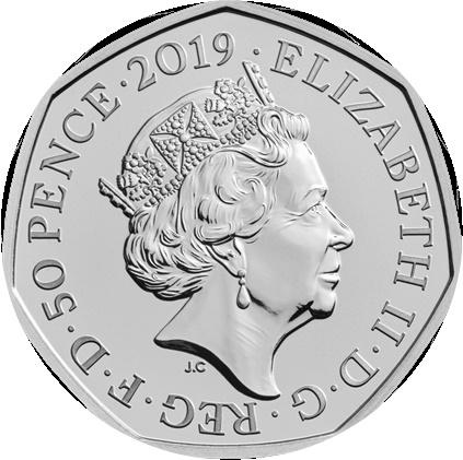 Coin 50 Pence - Elizabeth II (5th Portrait; Peter Rabbit) Reino Unido undefined