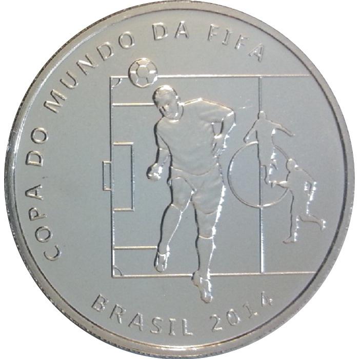 Coin 2 Reais (FIFA World Cup 2014 - Heading the Ball) Brasil undefined