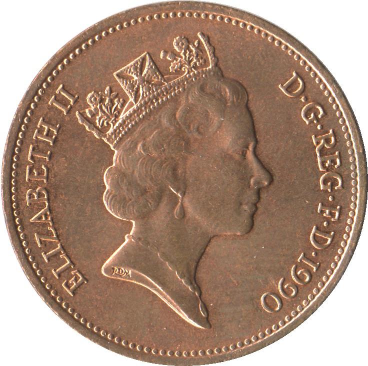 Coin 2 Pence - Elizabeth II (3rd portrait; non-magnetic) Reino Unido undefined