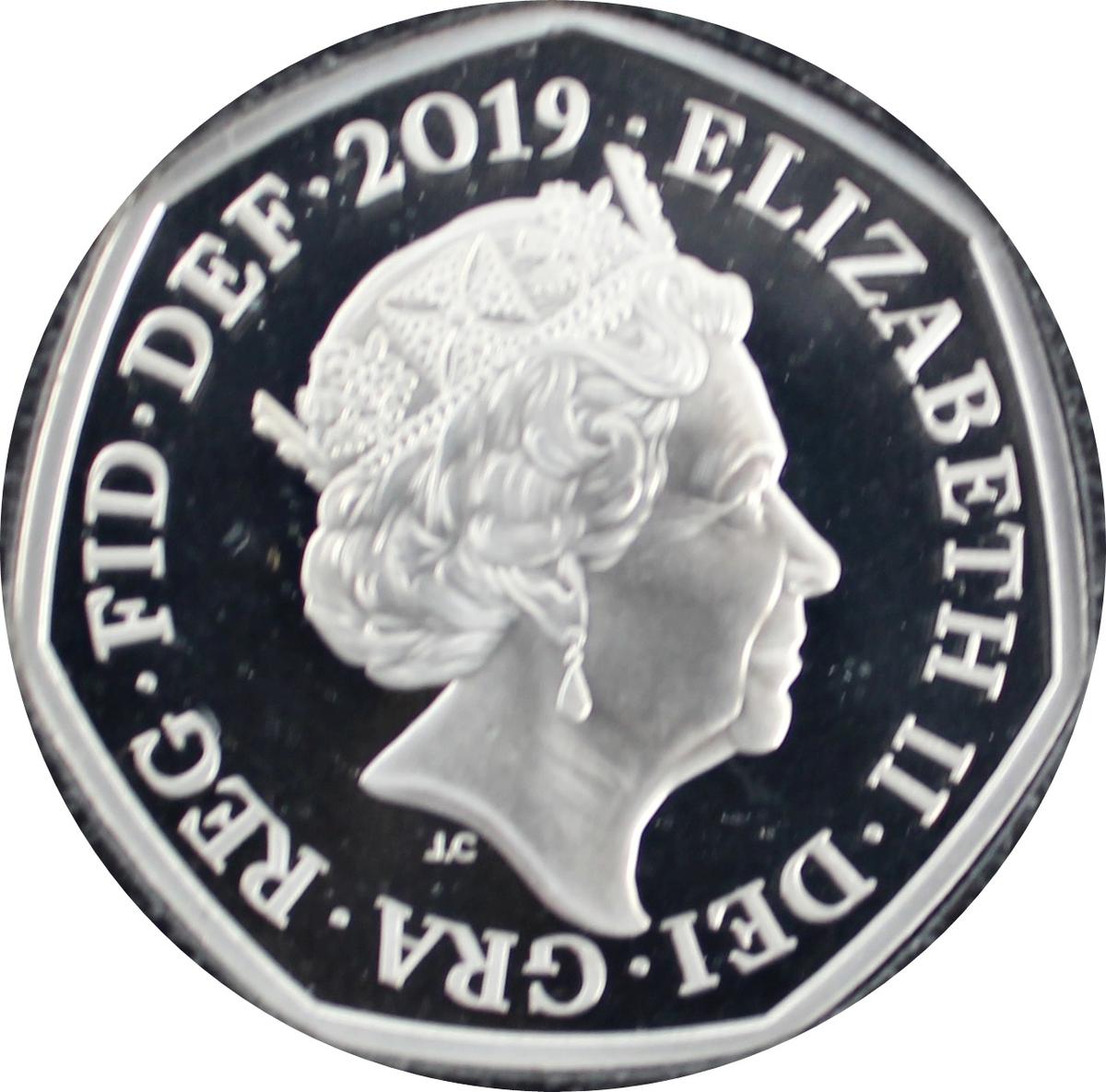 Coin 50 Pence - Elizabeth II (5th portrait; Victoria Cross, soldier) Reino Unido undefined