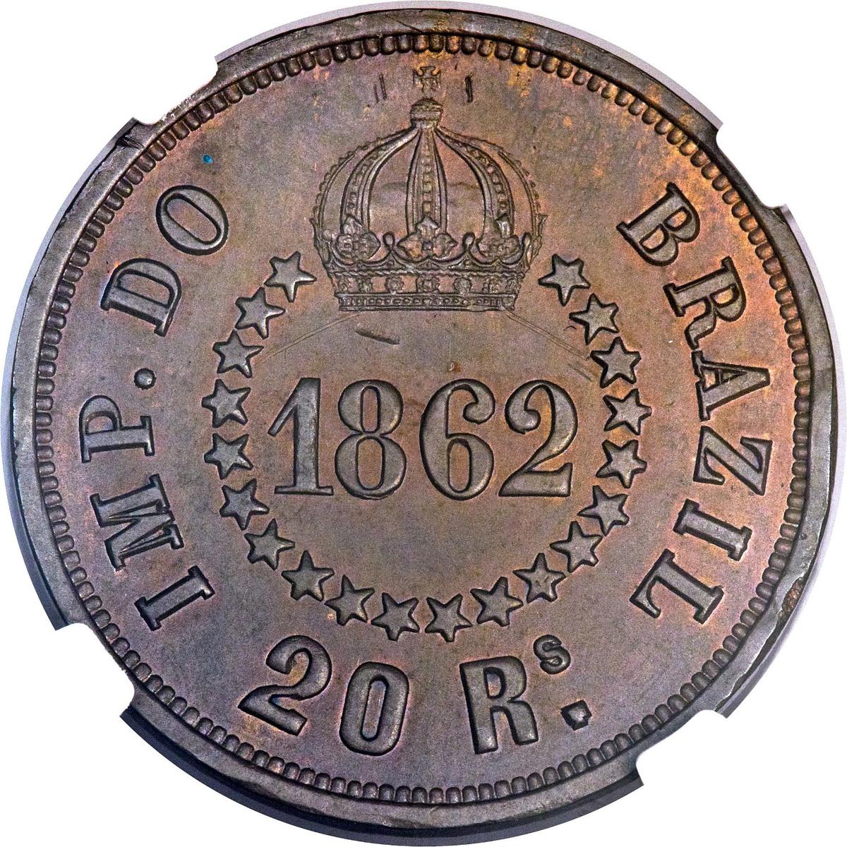 Coin 20 Réis (Pattern Strike) Brasil undefined