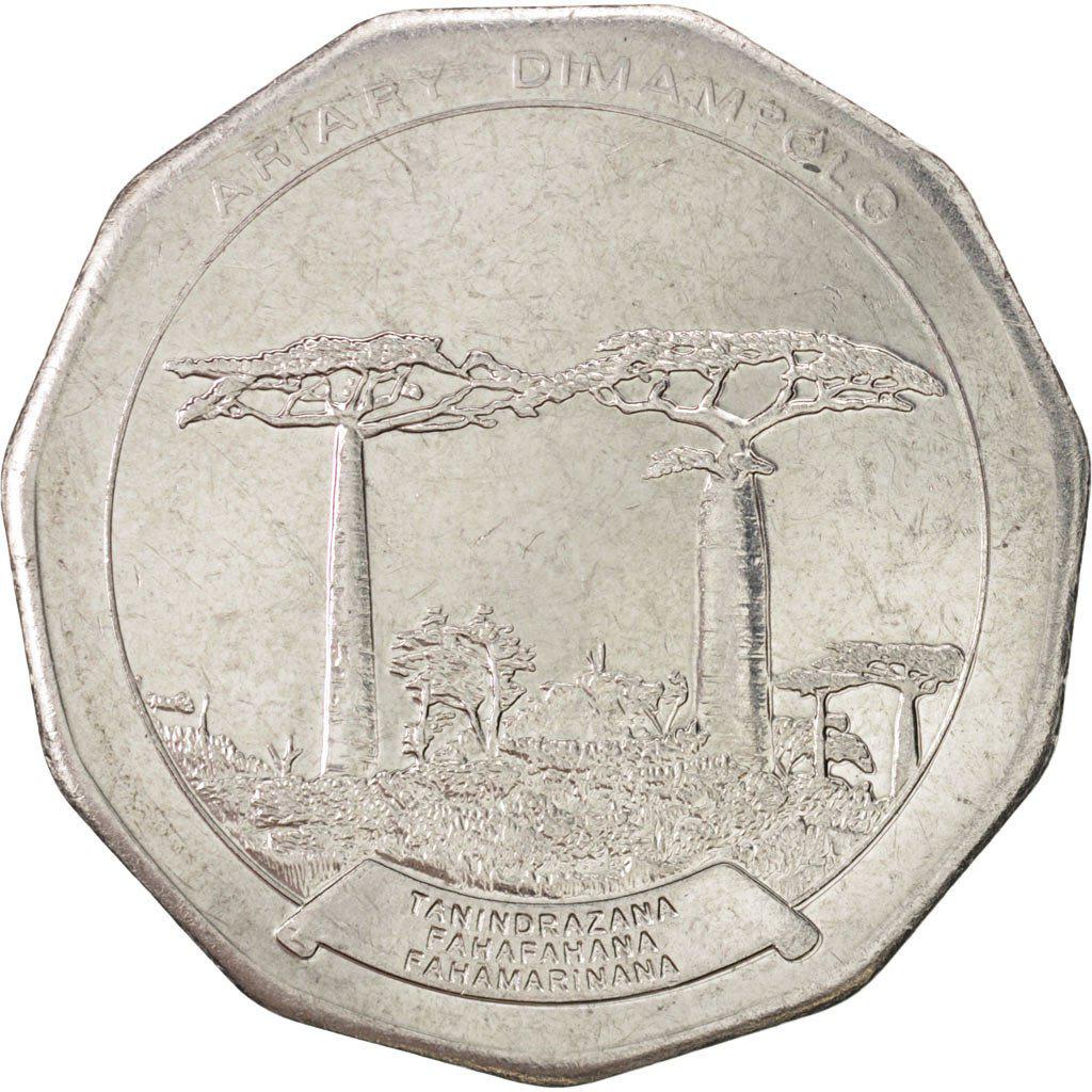 Coin 50 Ariary (motto B) Madagascar undefined