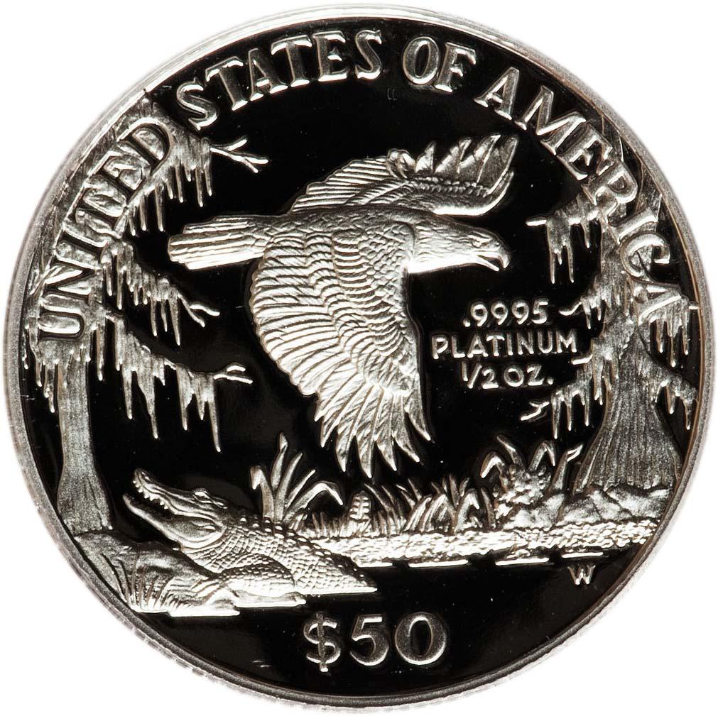 Coin 50 Dollars "American Platinum Eagle" (Bullion Coinage) Estados Unidos undefined