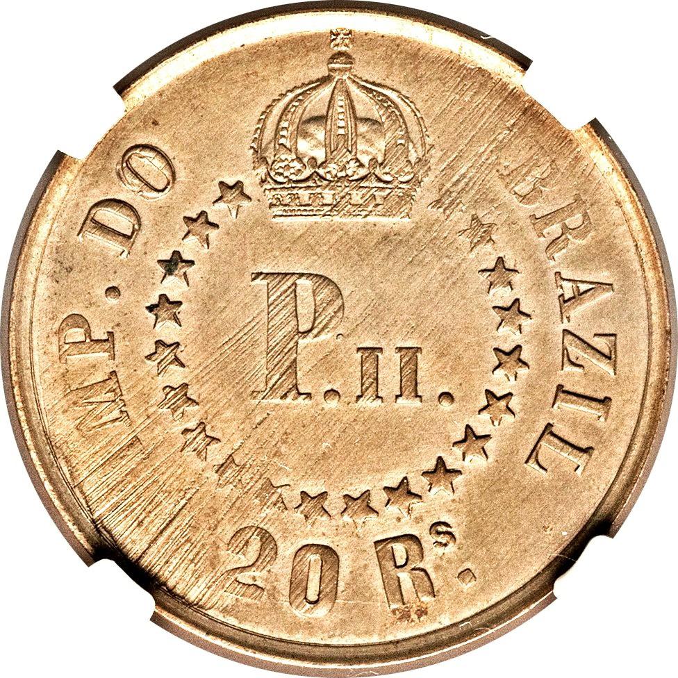 Coin 20 Réis (Pattern Strike) Brasil undefined