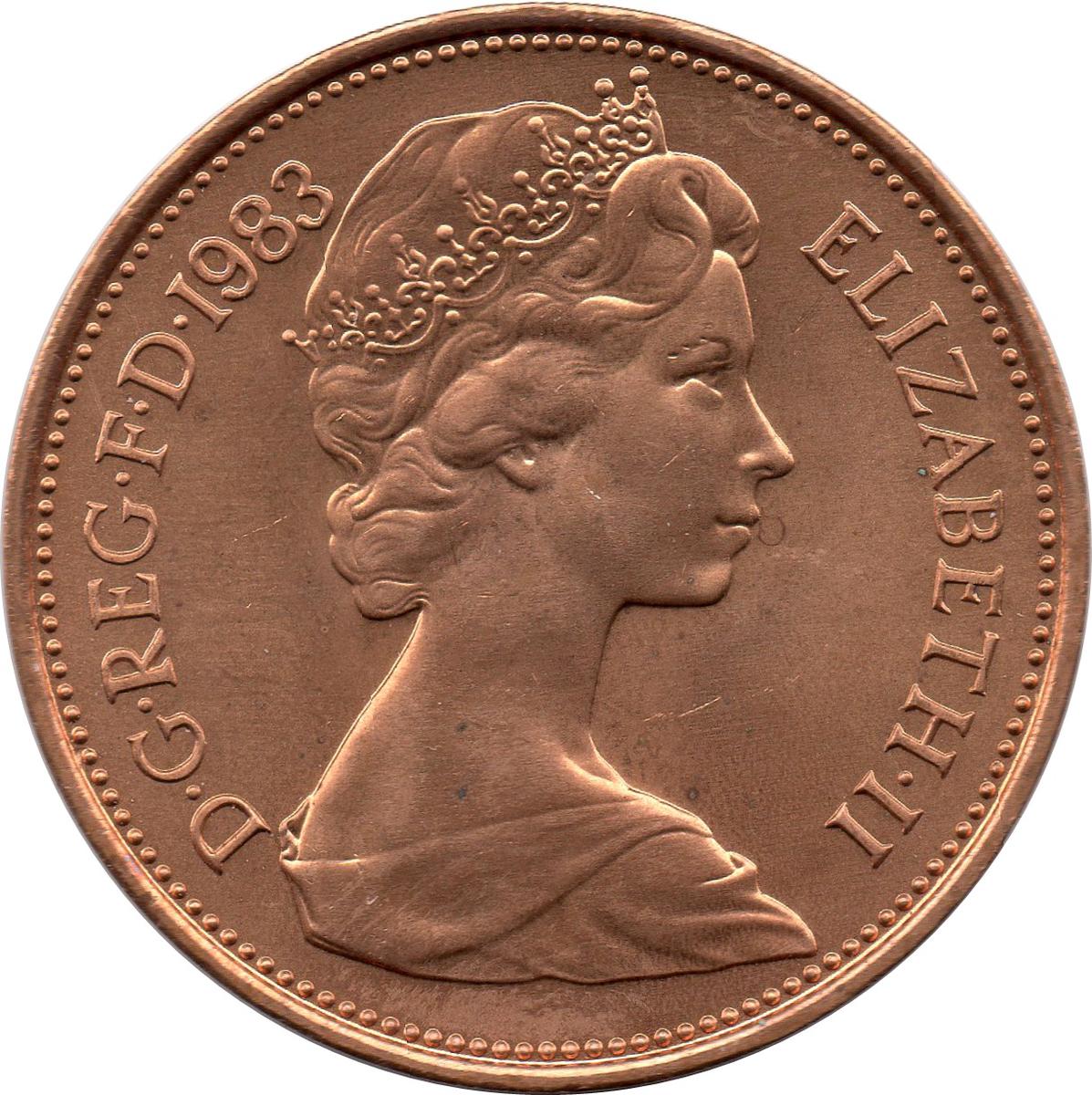 Coin 2 Pence - Elizabeth II Reino Unido undefined