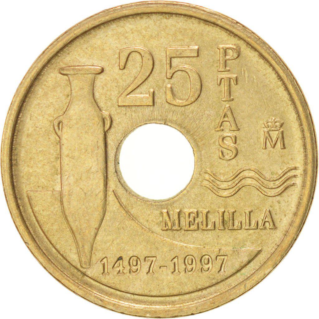 Coin 25 Pesetas (Melilla) Espanha undefined