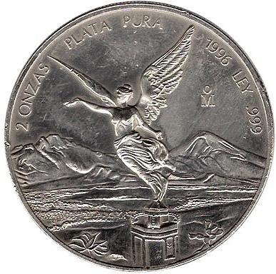 Coin 2 Onza "Libertad" (Silver Bullion Coinage) México undefined