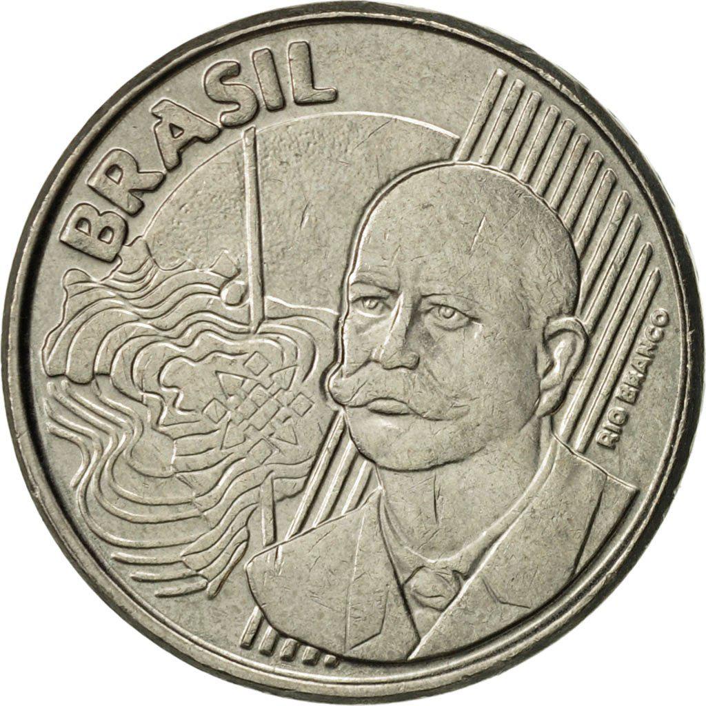 Coin 50 Centavos (Rio Branco; copper-nickel) Brasil undefined
