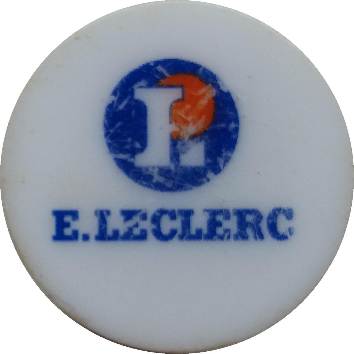 Coin Shopping Cart Token - Leclerc (1 Euro) França undefined