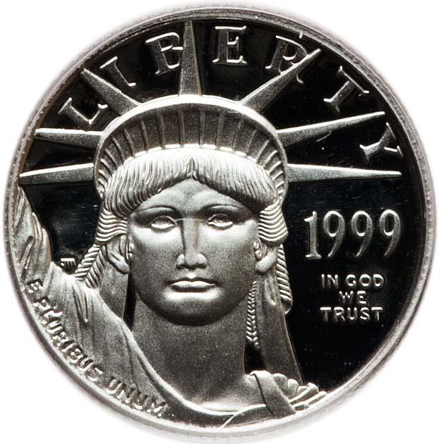 Coin [object Object] Estados Unidos obverse