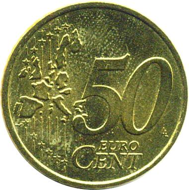 Coin 50 Euro Cent (1st map) França undefined