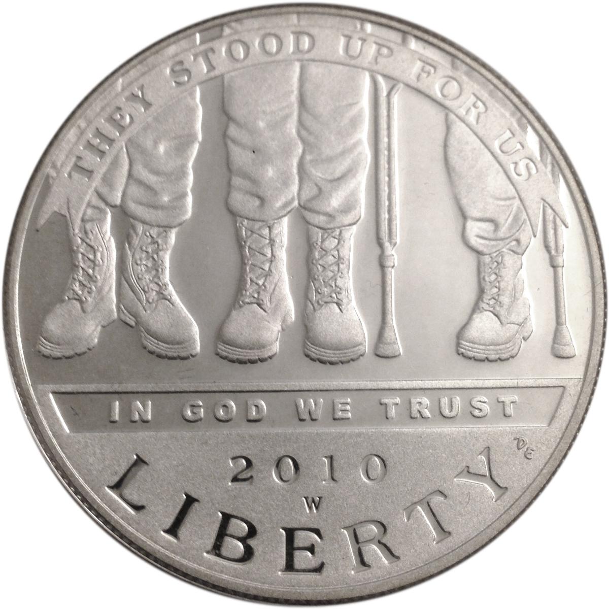 Coin 1 Dollar (American Veterans Disabled for Life) Estados Unidos undefined