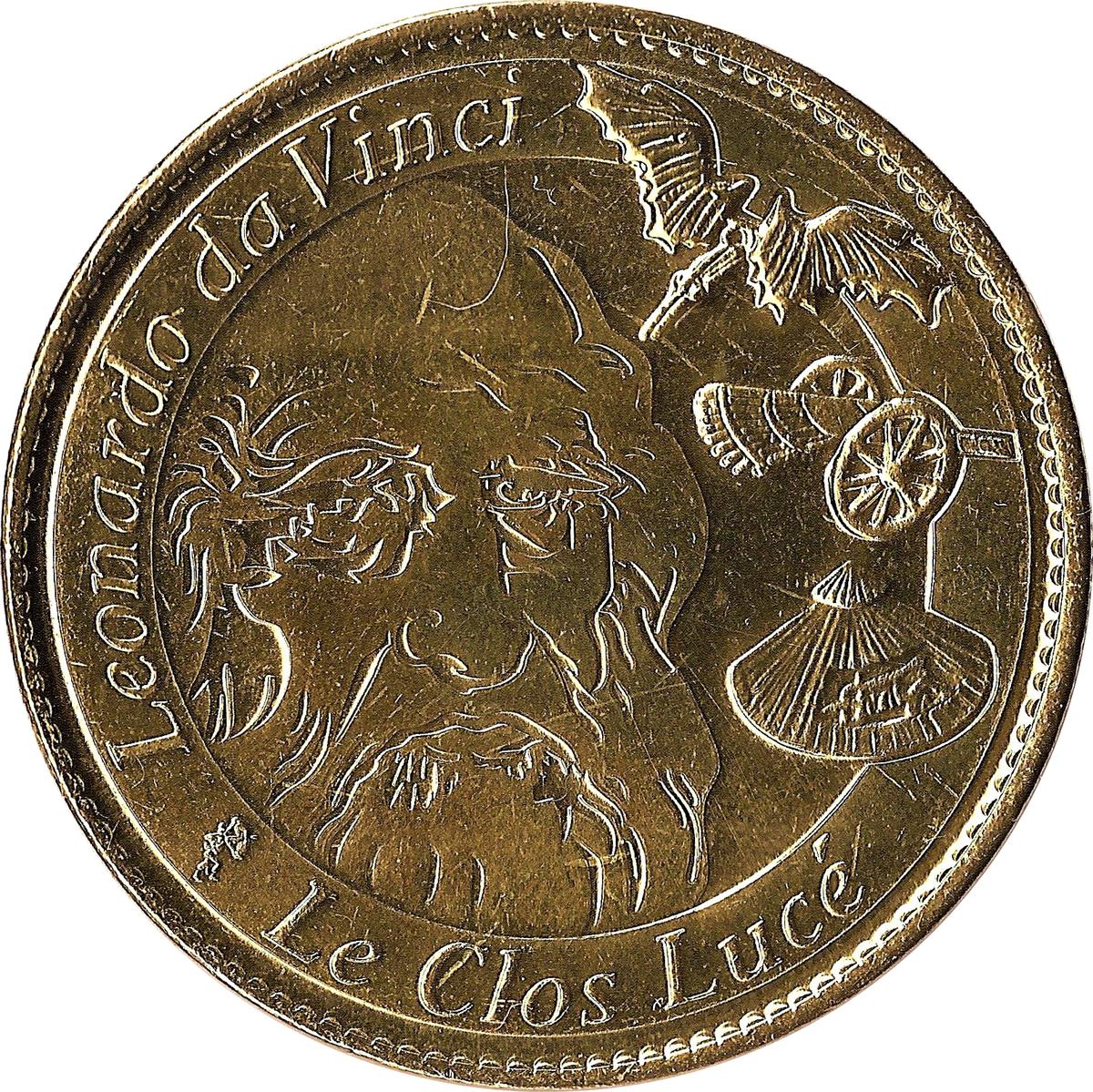 Coin Token - Arthus Bertrand (Château du Clos Lucé - 500ème anniversaire de la mort de Léonard de Vinci) França undefined