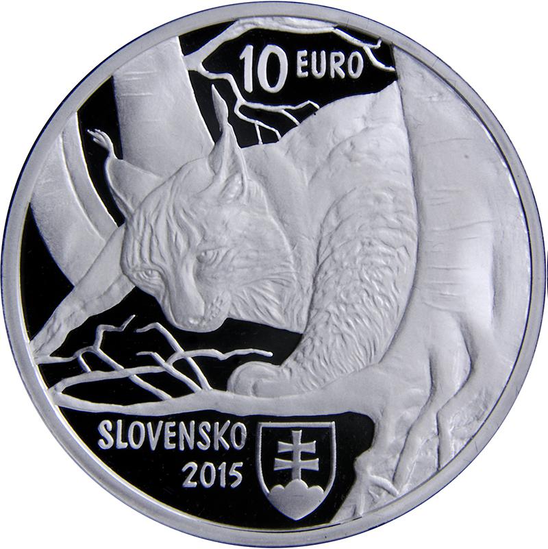 Coin 10 Euro (Primeval beech forest of the Carpathians) Eslováquia undefined