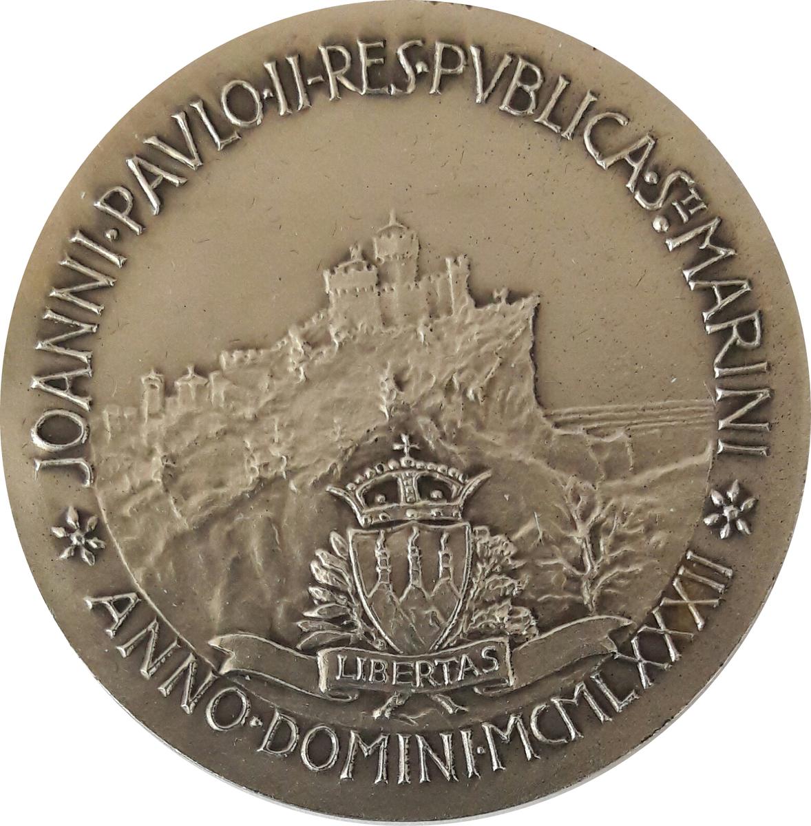 Coin Token - Commemoration of Pope John Paul II's visit to San Marino on 5 May 1983 San Marino undefined