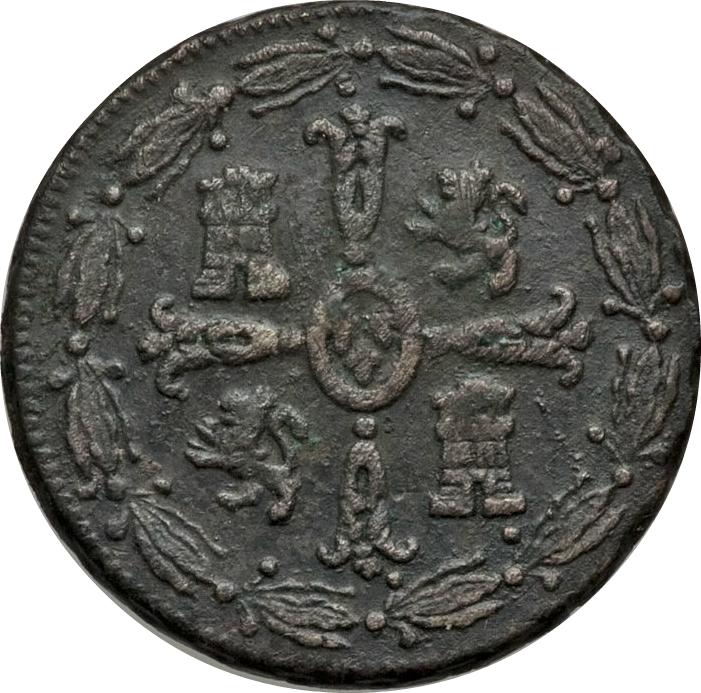 Coin ⅛ Real "Tlaco" - Fernando VII México undefined