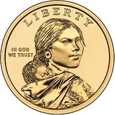 Coin 1 Dollar "Native American Dollar" (Wampanoag Treaty) Estados Unidos undefined