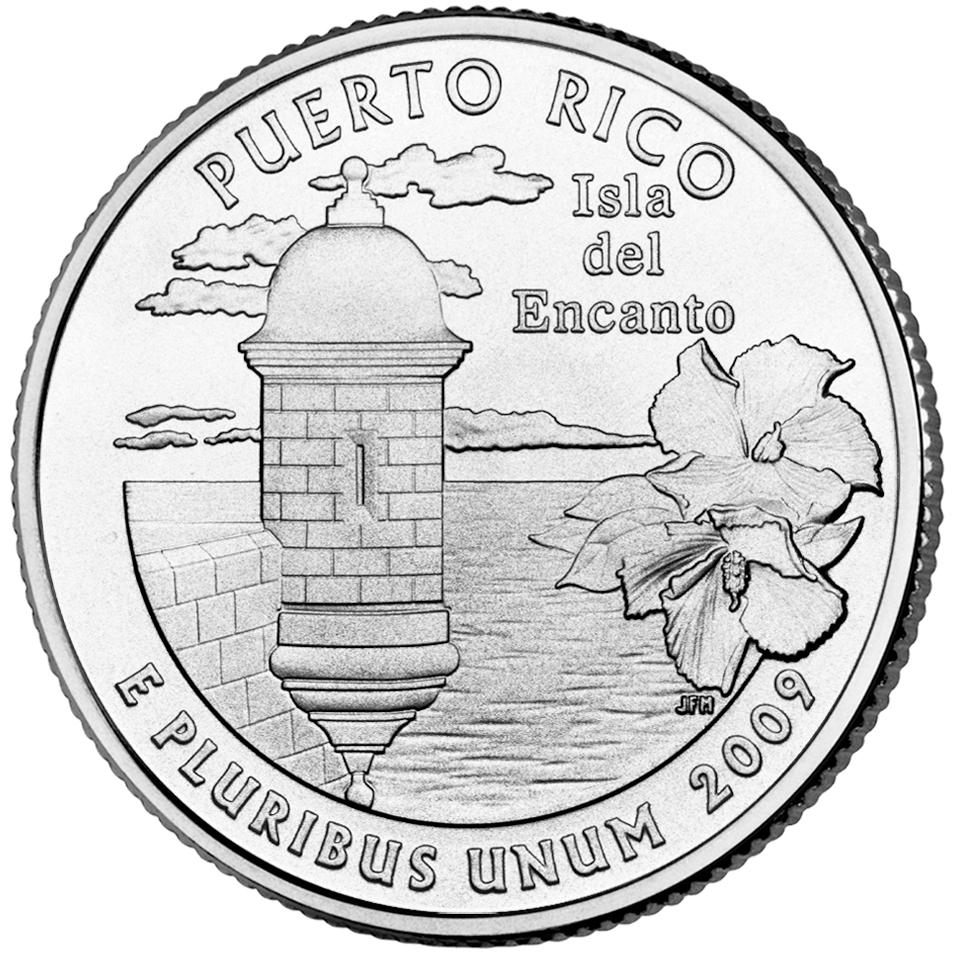 Coin ¼ Dollar "Washington Quarter" (Puerto Rico) Estados Unidos undefined