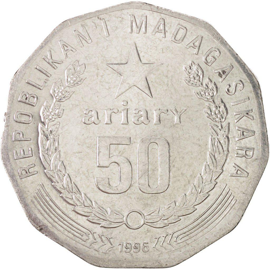 Coin 50 Ariary (motto B) Madagascar undefined