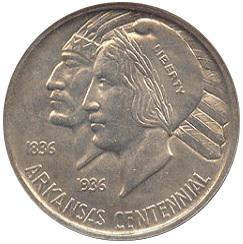 Coin ½ Dollar (Arkansas) Estados Unidos undefined