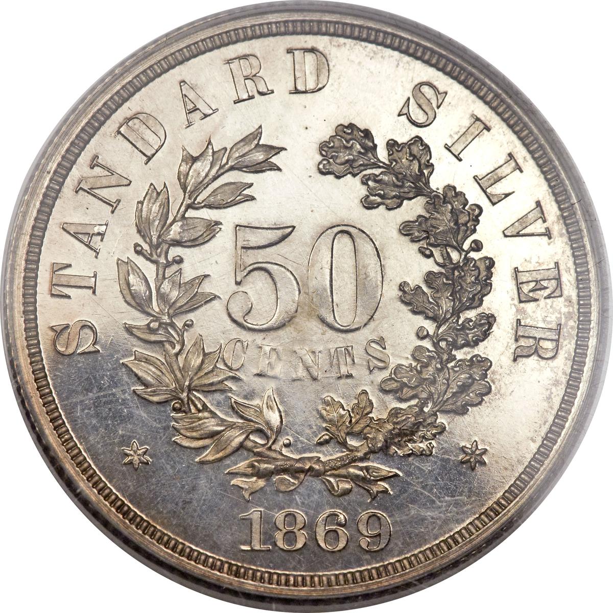 Coin ½ Dollar "1869" (Pattern) Estados Unidos undefined